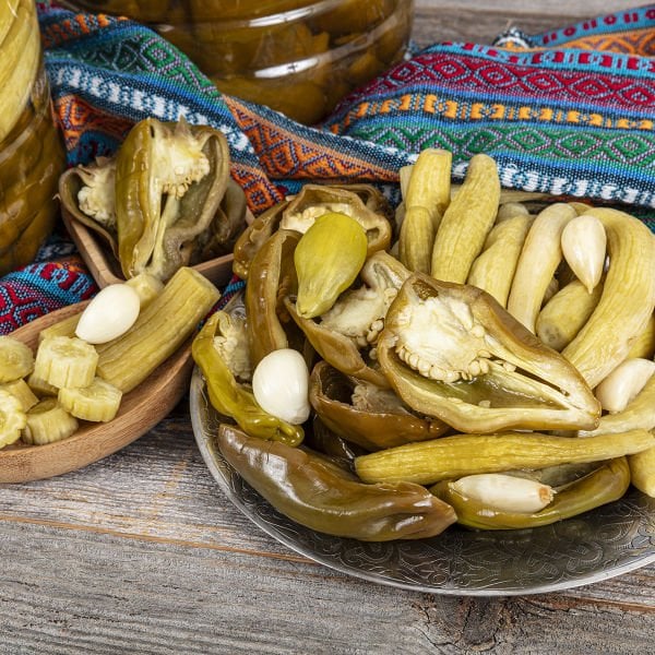 Klasik Karışık Turşu (Acur&Biber)