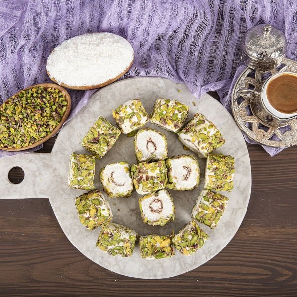 File Kesme Fıstıklı Lokum